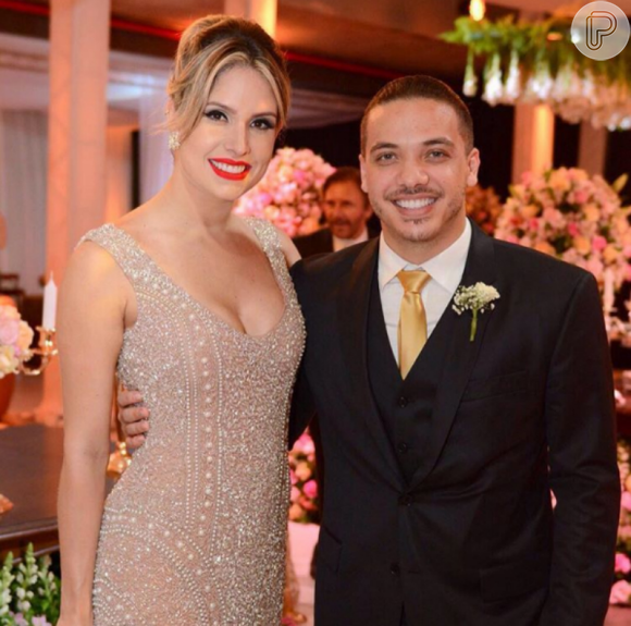 Wesley Safadão e a mulher, Thyane Dantas, já estão oficialmente casados