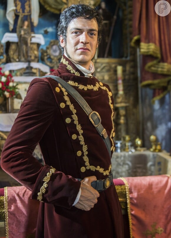 Fim de 'Liberdade, Liberdade': Rubião (Mateus Solano) dá surra em Rosa/ Joaquina (Andreia Horta) e faz roleta-russa com arma: 'Destino decidirá'