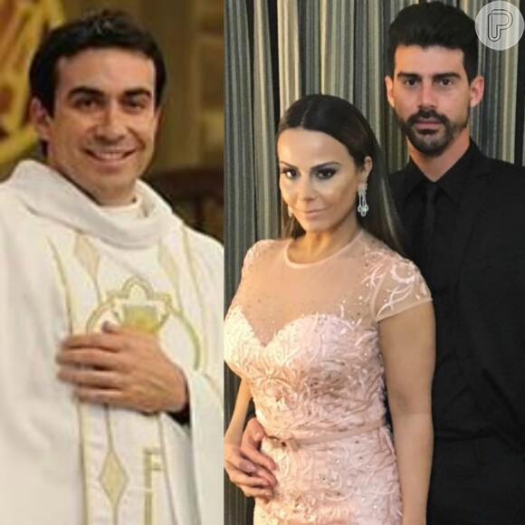 Padre Fábio de Melo vai celebrar casamento de Viviane Araujo e Radamés