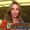 Ana Furtado elogiou a nova forma do marido, Boninho, em entrevista ao 'TV Fama' desta quinta-feira, 28 de julho de 2016: 'Cheio de saúde'