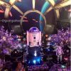 A decoração da festa contou com elementos de 'Star Wars'