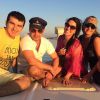 Zezé Di Camargo e a namorada, Graciele Lacerda, curtem férias com amigos no Mato Grosso