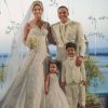Vestido de noiva de Thyane Dantas está avaliado em R$ 72 mil: '58 mil cristais'