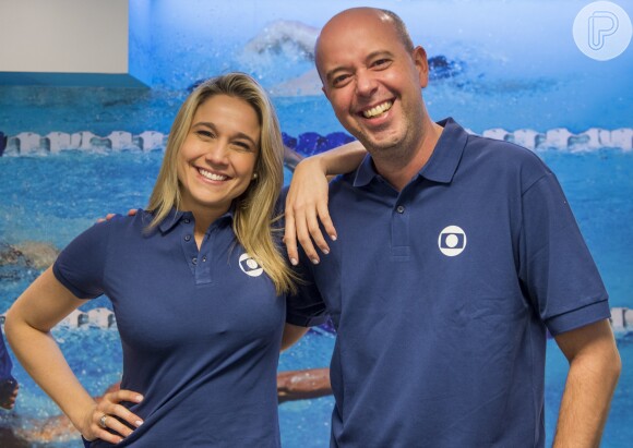Fernanda Gentil e Alex Escobar são os ãncoras da Globo no Parque Olímpico