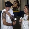 No programa 'Altas Horas',  Neymar comentou a relação de carinho que tem com a irmã, Rafaella Santos