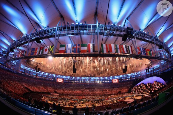 Veja fotos das apresentações dos famosos na abertura da Olimpíada Rio 2016, que aconteceu nesta sexta-feira, 5 de agosto de 2016