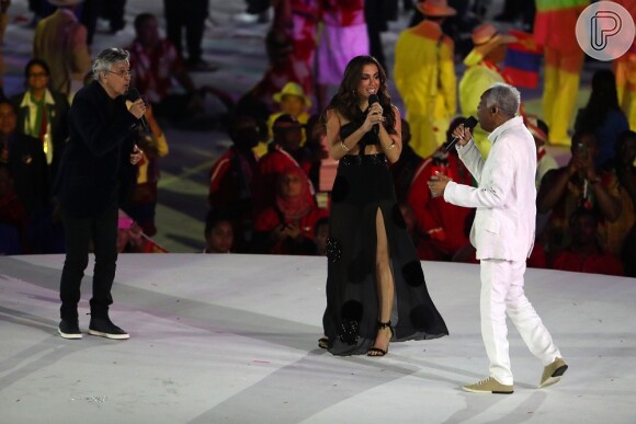 Anitta foi elogiada após se apresentar na abertura da Olimpíada 2016