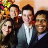 Mariana Santos e o produtor Rodrigo Velloni se casaram na noite deste domingo, 7 de agosto de 2016, na Zona Sul de São Paulo