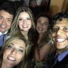 Mariana Santos e o produtor Rodrigo Velloni se casaram na noite deste domingo, 7 de agosto de 2016, na Zona Sul de São Paulo