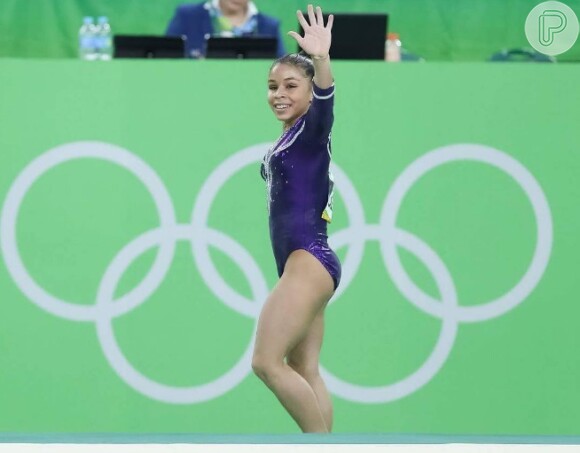 Flávia Saraiva é a mais nova atleta da equipe feminina de ginástica artística do Brasil na Olimpíada do Rio