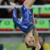 A ginasta brasileira Flávia Saraiva encantou o público durante a Olimpíada Rio 2016