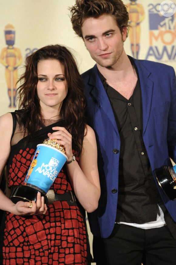 Em 2009, o casal ganhou o prêmio de Melhor Beijo do MTV Movie Awards pelo filme 'Crepúsculo'. A estatueta ainda foi arrematada pelos atores nos três anos consecutivos