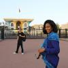 Glória Maria em Omã, fazendo uma matéria para o 'Globo Repórter'