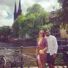 O casal viajou para Amsterdã em julho de 2016