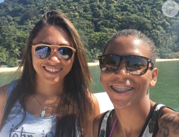 A judoca Rafaela Silva considerou o apoio da namorada, Thamara Cezar, fundamental para a sua vitória na Olimpíada Rio 2016