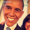 Bruna Marquezine brinca com estátua de cera de Obama: 'Vamos tirar uma selfie?'