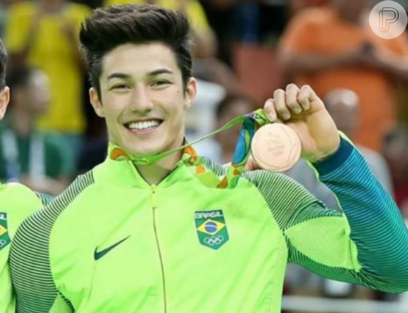 Arthur Nory ganhou medalha de bronze na Olimpíada Rio 2016 neste domingo, 14 de agosto de 2016