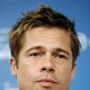 Brad Pitt participou de conferência de imprensa do filme 'Babel' com cabelos curtos e arrepiados, em setembro de 2006