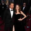 Brad Pitt e Angelina Jolie foram juntos à 84ª 'Annual Academy Awards', realizada no Teatro Kodak, no dia 26 de fevereiro de 2012