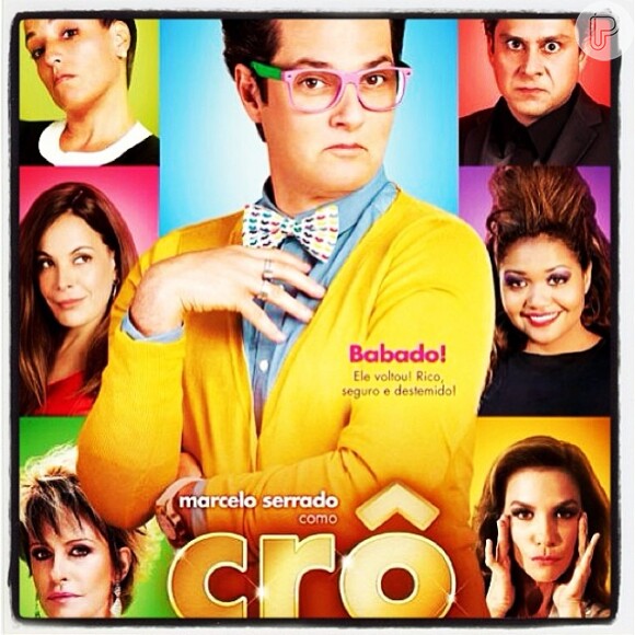 O filme 'Crô - O Filme', protagonizado por Marcelo Serrado, entrou em cartaz no Brasil na sexta-feira, 29 de novembro de 2013. O personagem lançado na novela 'Fina Estampa' virou protagonista do longa-metragem, dirigido por Bruno Barreto