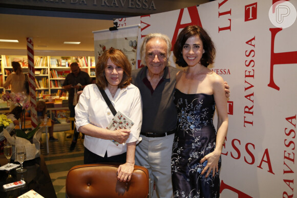 Fernanda Torres recebeu a atriz Renata Sorrah, em 29 de novembro de 2013