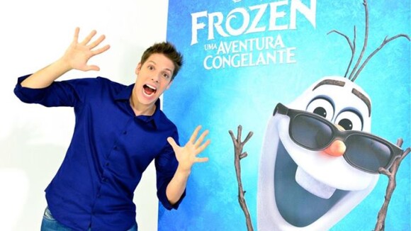 Fábio Porchat dá voz a boneco de neve em 'Frozen' na sua estreia como dublador