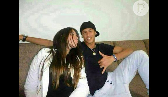 Laryssa Oliveira e Neymar são amigos de longa data, desde o tempo em que o craque jogava no Santos