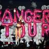 Fim da apresentação da cantora Miley Cyrus no tradicional show Jingle Ball Z100, no Madison Square Garden, em Nova York, no último sábado, 13 de dezembro de 2013