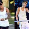 A silhueta de Justin Bieber mudou muito desde o começo do ano. Aos 19 anos, o cantor exibe músculos fortes, bem diferente dos que exibia em janeiro