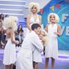 Rodrigo Faro ganha festa de aniversário com mulher e filhas vestidas de Marilyn em gravação do programa que vai ao ar no próximo domingo, dia 20 de outubro de 2016