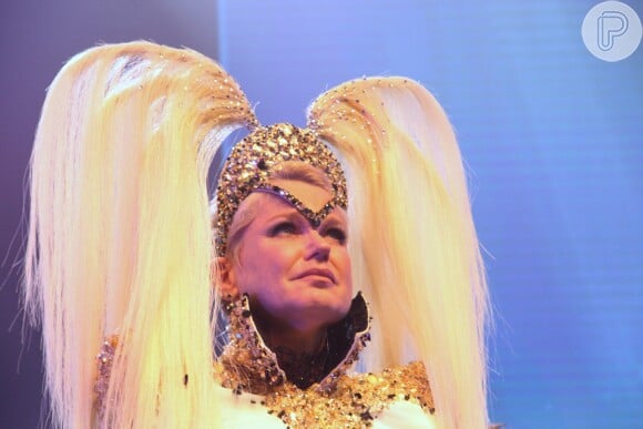 Xuxa se emocionou durante a festa 'Xuchá', no Vivo Rio, no Rio de Janeiro, na noite deste sábado, 22 de outubro de 2016