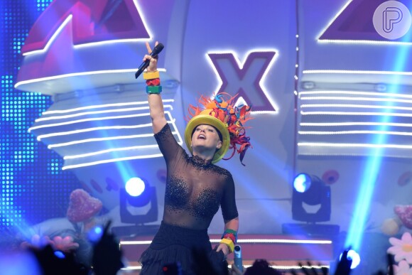 Xuxa fez show em casa de espetáculos na noite deste sábado, 22 de outubro de 2016