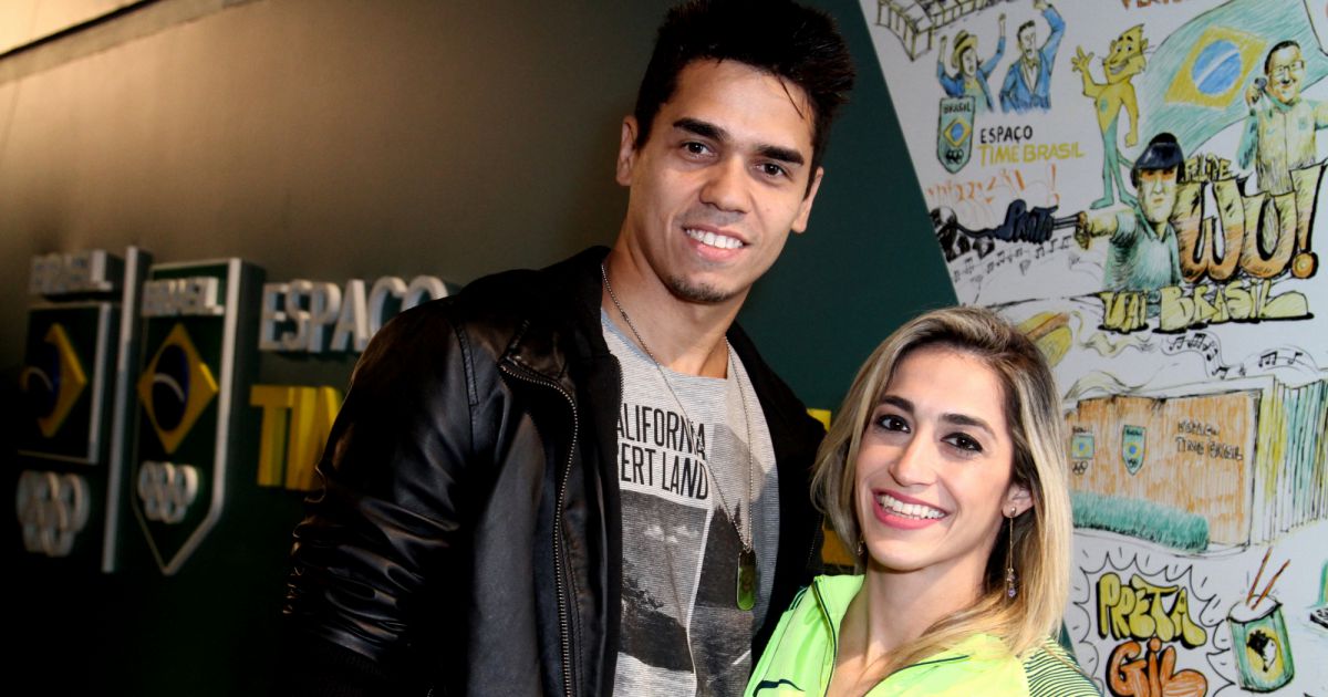 Daniele Hypolito é pedida em casamento pelo namorado, o ...