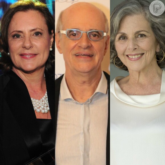 Marcos Caruso, Elizabet Savala e Irene Ravache vão viver um triângulo amoro na novela 'Pega Ladrão', sucessora de 'Rock Story', da TV Globo