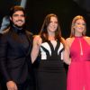 Marina Ruy Barbosa, Caio Castro, Rafael Cortez e Alinne Prado se encontraram no 'Profissionais do Ano'