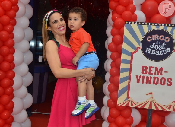 A festa de 2 anos do primogênito de Wanessa aconteceu em São Paulo, com o tema foi Circo