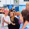 Xuxa causou alvoroço ao chegar em sua zona eleitoral, no Rio, para votar neste domingo, 30 de outubro de 2016