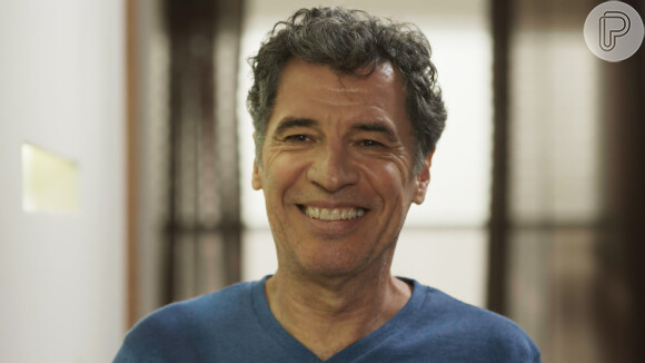 Paulo Betti é Haroldo Sabóia, o dono da churrascaria, na novela 'Rock Story'