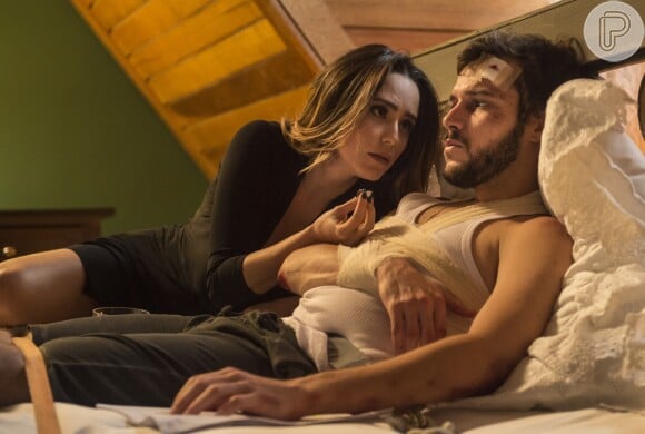 Bruna (Fernanda Vasconcellos) sequestra Giovanni (Jayme Matarazzo) nos últimos capítulos da novela 'Haja Coração'