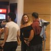 Cauã Reymond e Mariana Goldfarb jantam e namoram após cinema. Fotos!