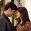 Shirlei (Sabrina Petraglia) e Felipe (Marcos Pitombo) se casam, no final da novela 'Haja Coração'