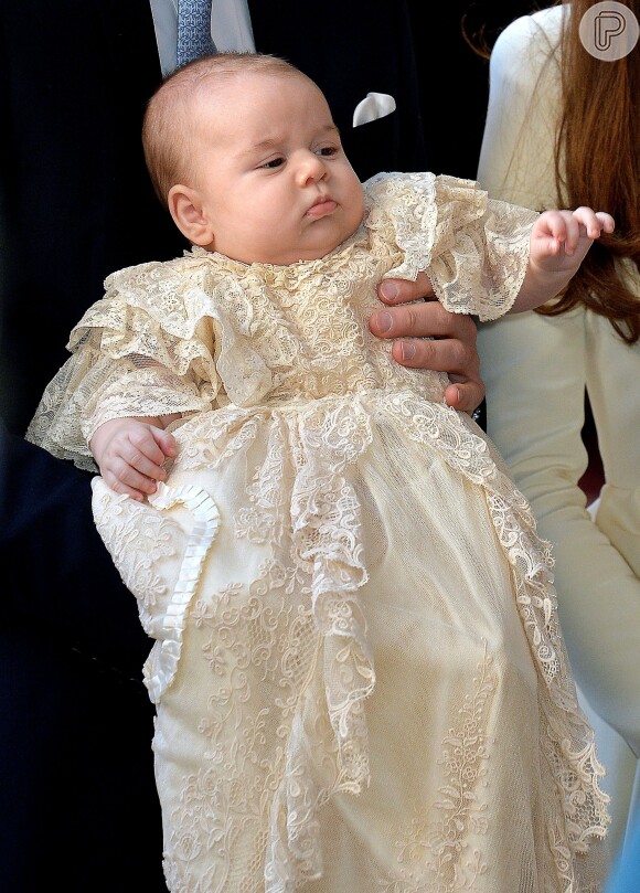 George Alexander Louis foi batizado na capela real do palácio Saint James, em Londres