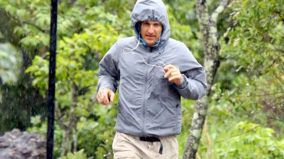 Matthew McConaughey corre no Parque das Mangabeiras, em Belo Horizonte