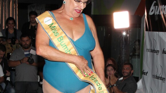 Dona Geralda vence concurso Miss Bumbum: 'Valorizar mulheres da minha idade'