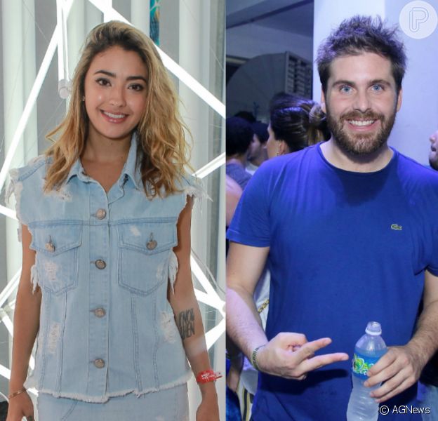 Carolina Oliveira e Thiago Gagliasso foram clicados juntos nesta quarta-feira, 9 de novembro de 2016
