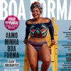 A cantora paraense Gaby Amarantos é capa da revista 'Boa Forma' do mês de novembro