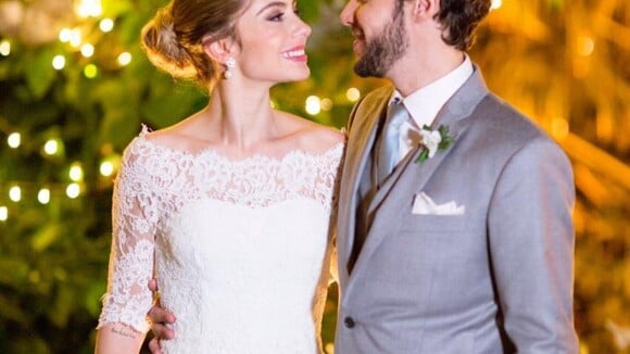 Jayme Matarazzo se casa com Luiza Tellechea após final de 'Haja Coração'. Fotos!