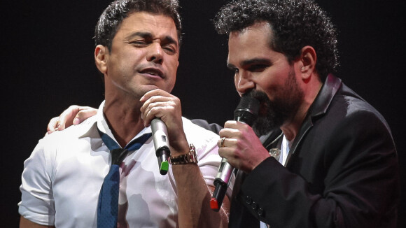 Zezé Di Camargo e Luciano fazem show em São Paulo após suposto desentendimento