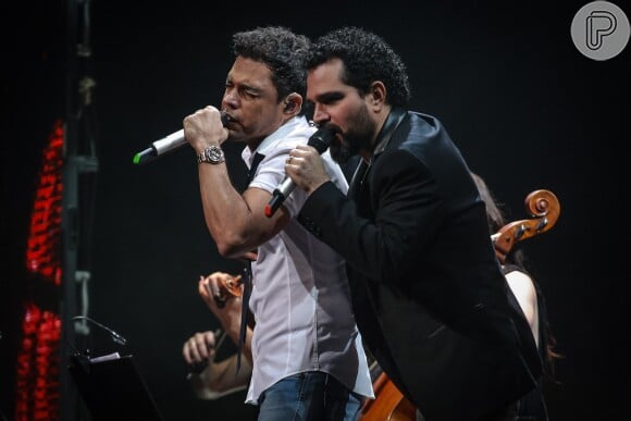 Zezé Di Camargo e Luciano fizeram show em comemoração aos 25 anos de carreira da dupla