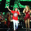 Ivete Sangalo e Wesley Safadão dividiram o palco do festival Villa Mix, que aconteceu no Parque Olímpico da Barra da Tijuca, na Zona Oeste do Rio, neste domingo, 13 de novembro de 2016